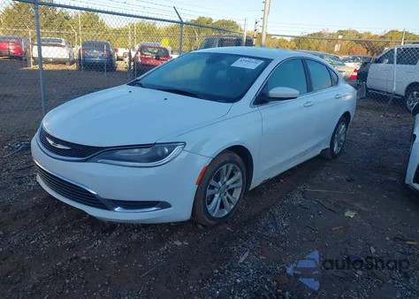 2015 Chrysler 200 Limited from USA, damaged, VIN 1C3CCCAB9FN715915